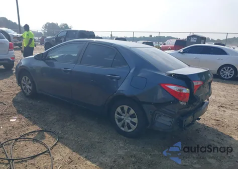 2015 Toyota Corolla L из США, поврежденный, VIN 5YFBURHE1FP311601